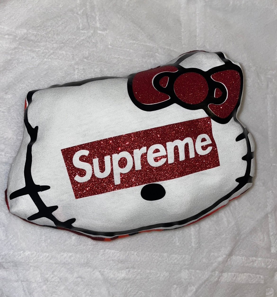 Kitty pillow Red