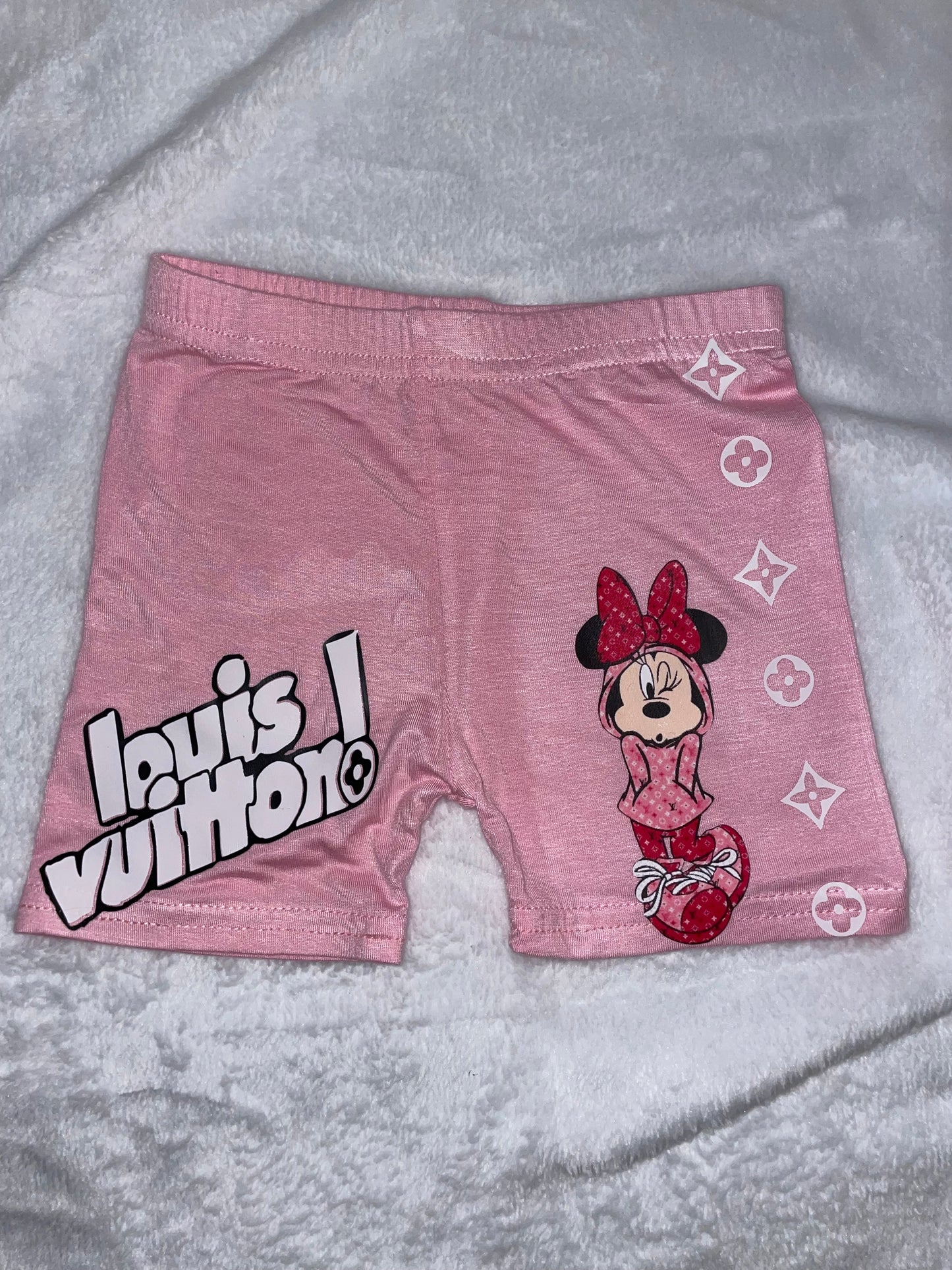 2T mouse love cotton shorts