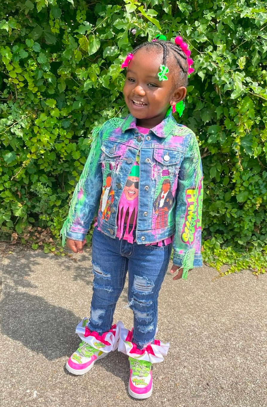 Fresh princess and the crew denim jacket