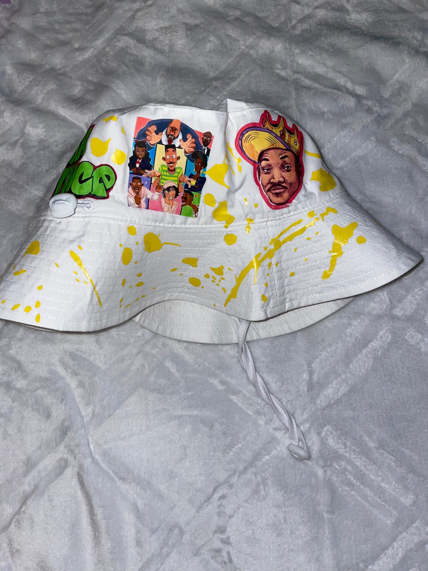 Fresh splatter bucket hat