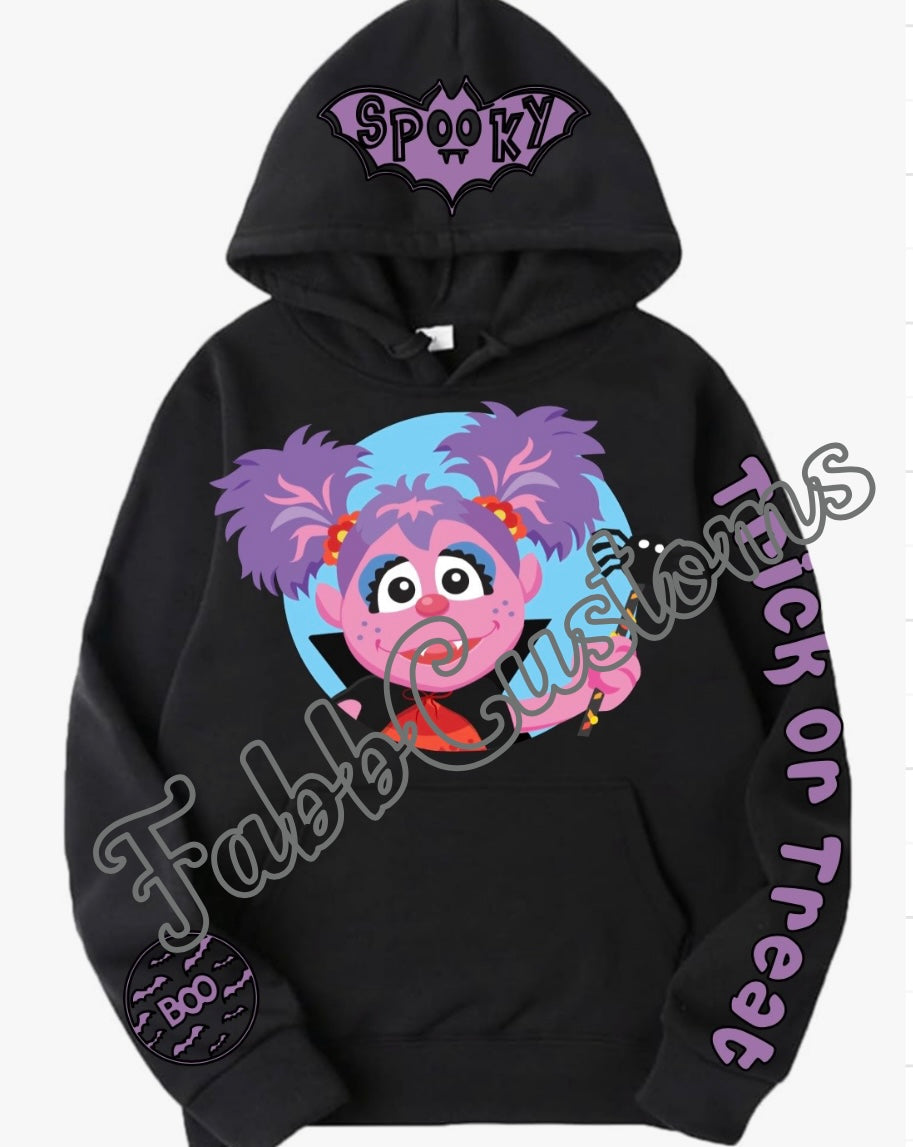 Abby trick or treat hoodie