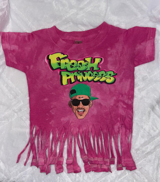 Fresh pink ripped T