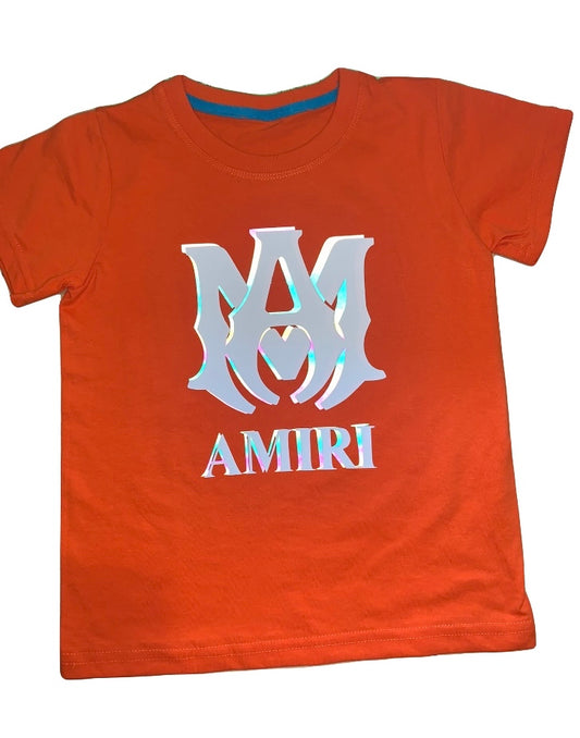 Orange reflective T