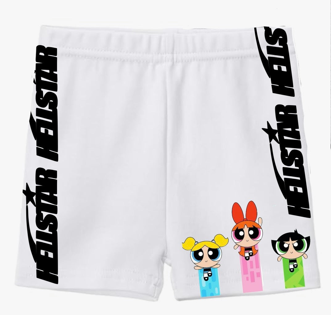 Star hero biker shorts