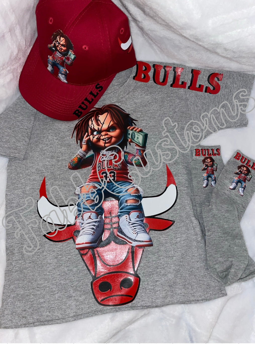 Chucky bulls 3 pc set