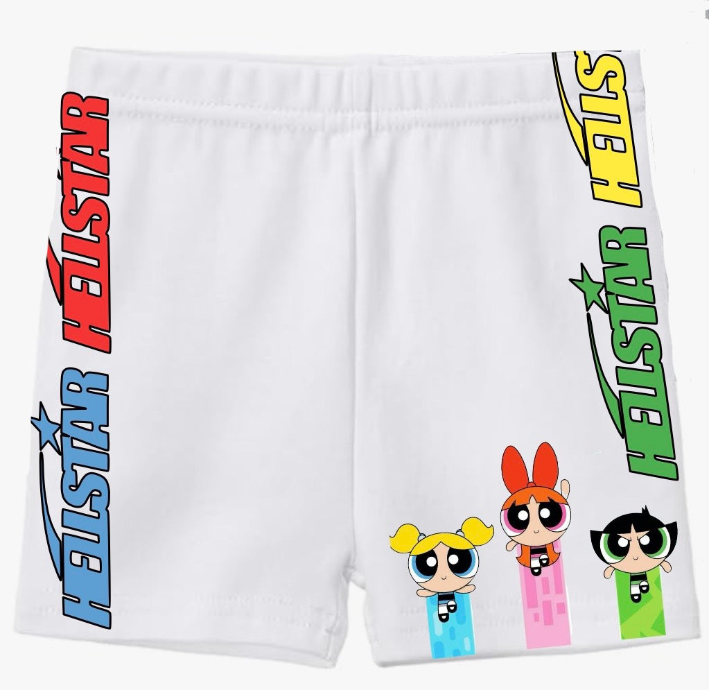 Star hero biker shorts