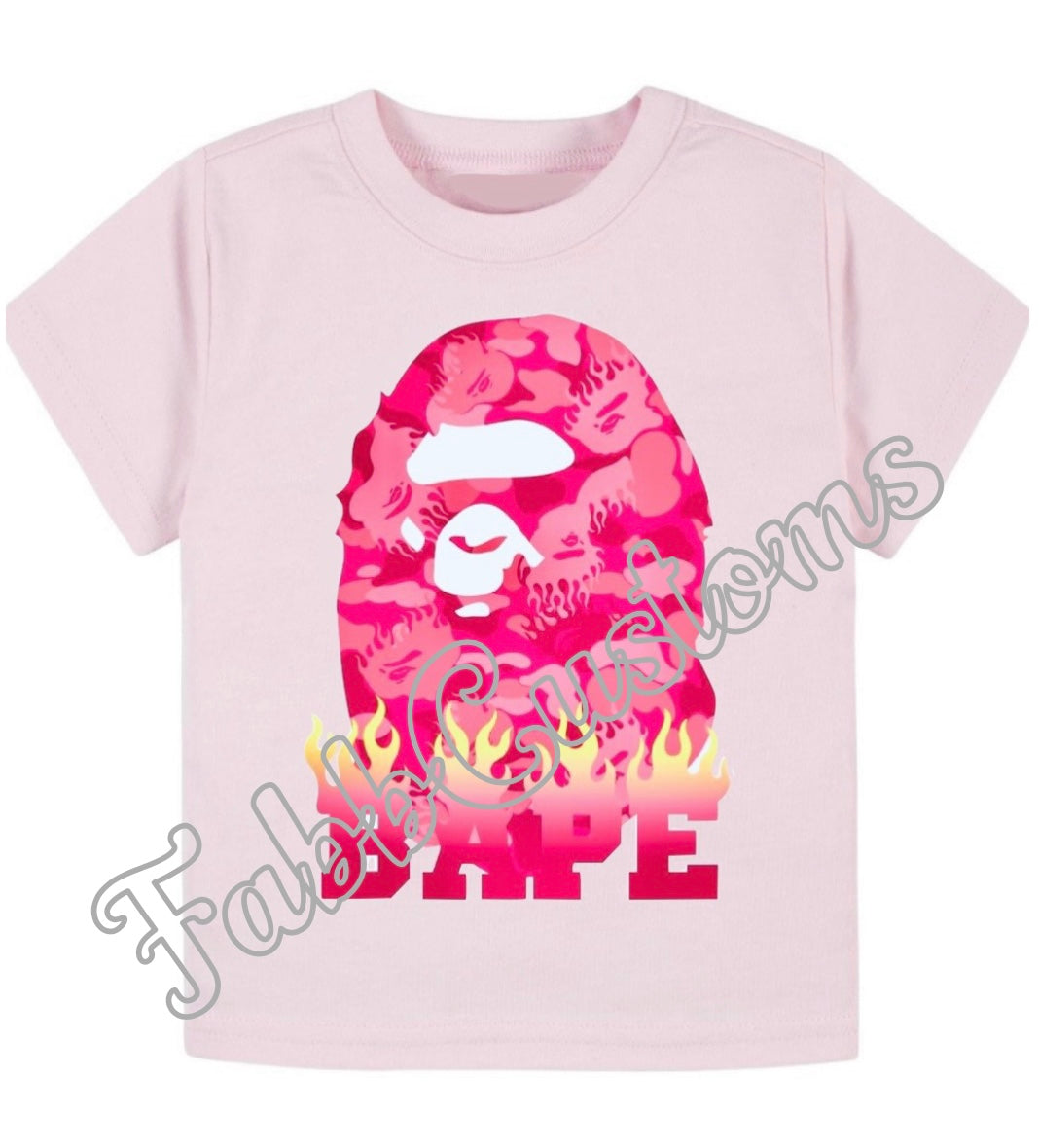 Pink on pink Ape T