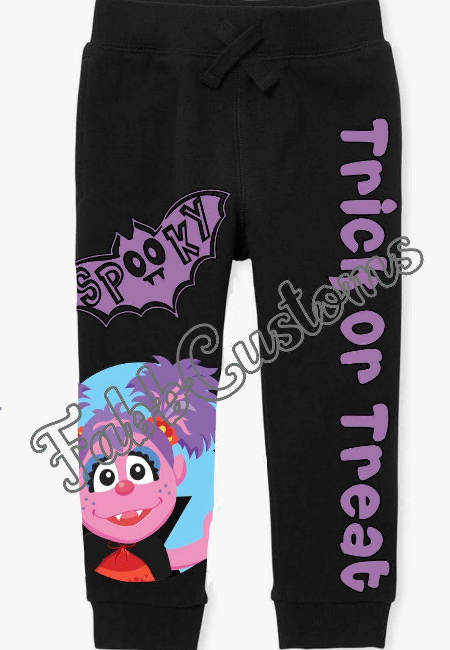 Abby trick or treat sweat pants