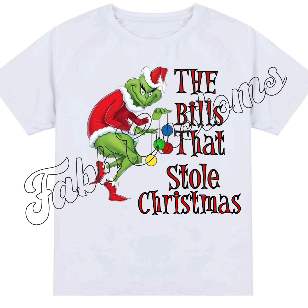 The bills that stole Christmas T