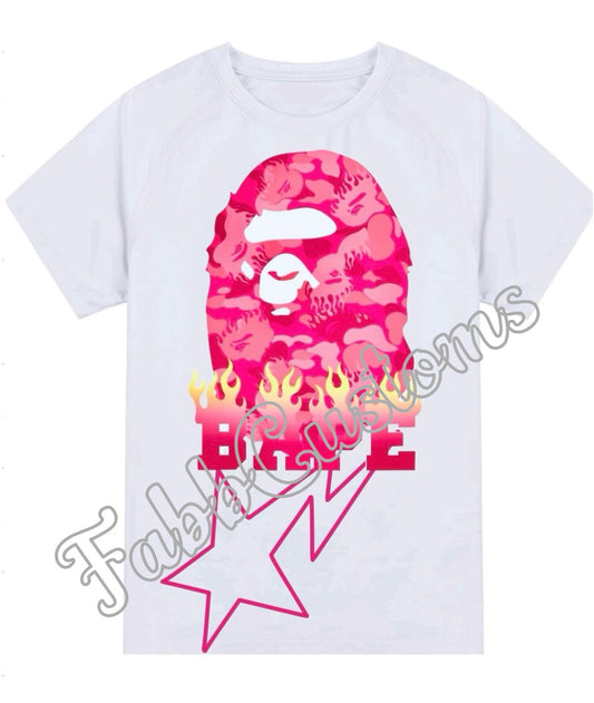 Pink ape T