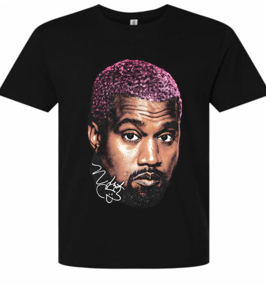 Kanye big face T