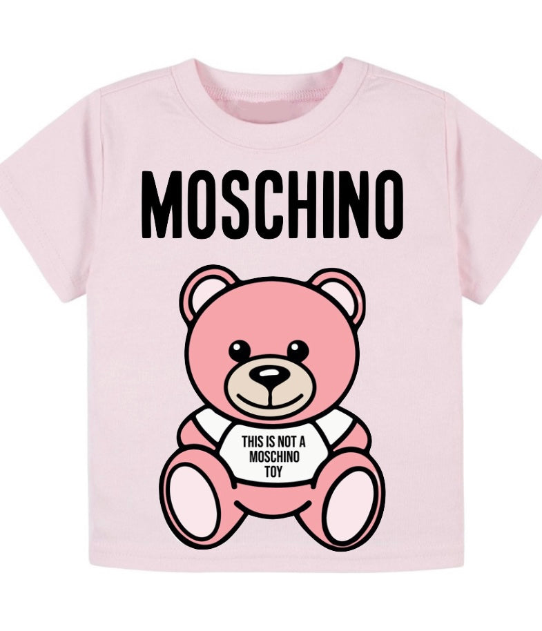 Pink bear T