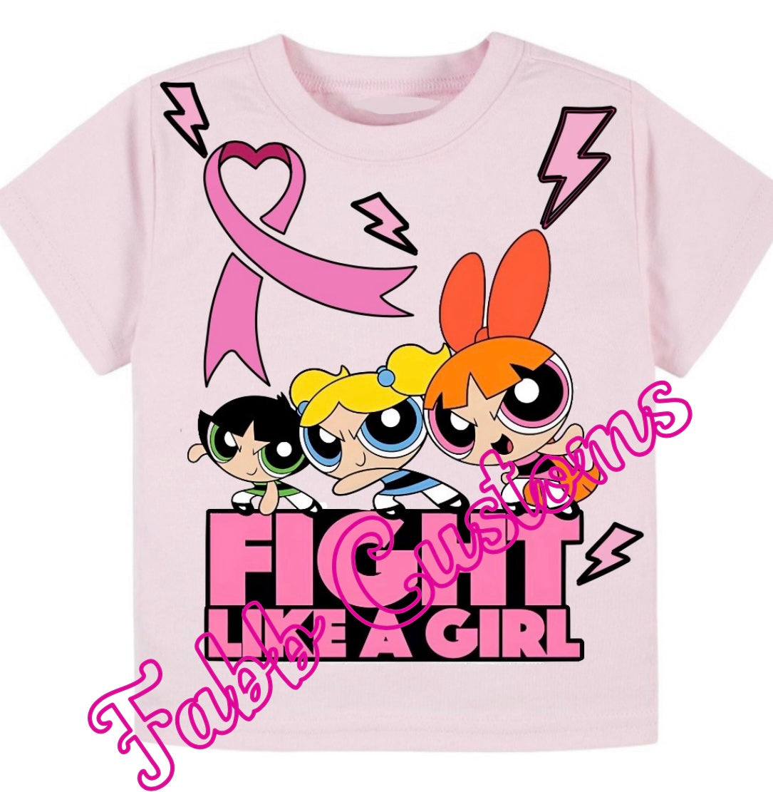 Fight like a girl T