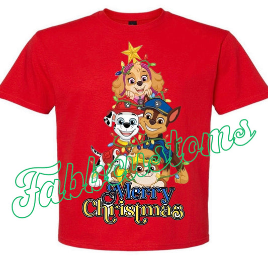 Paw patrol Christmas T